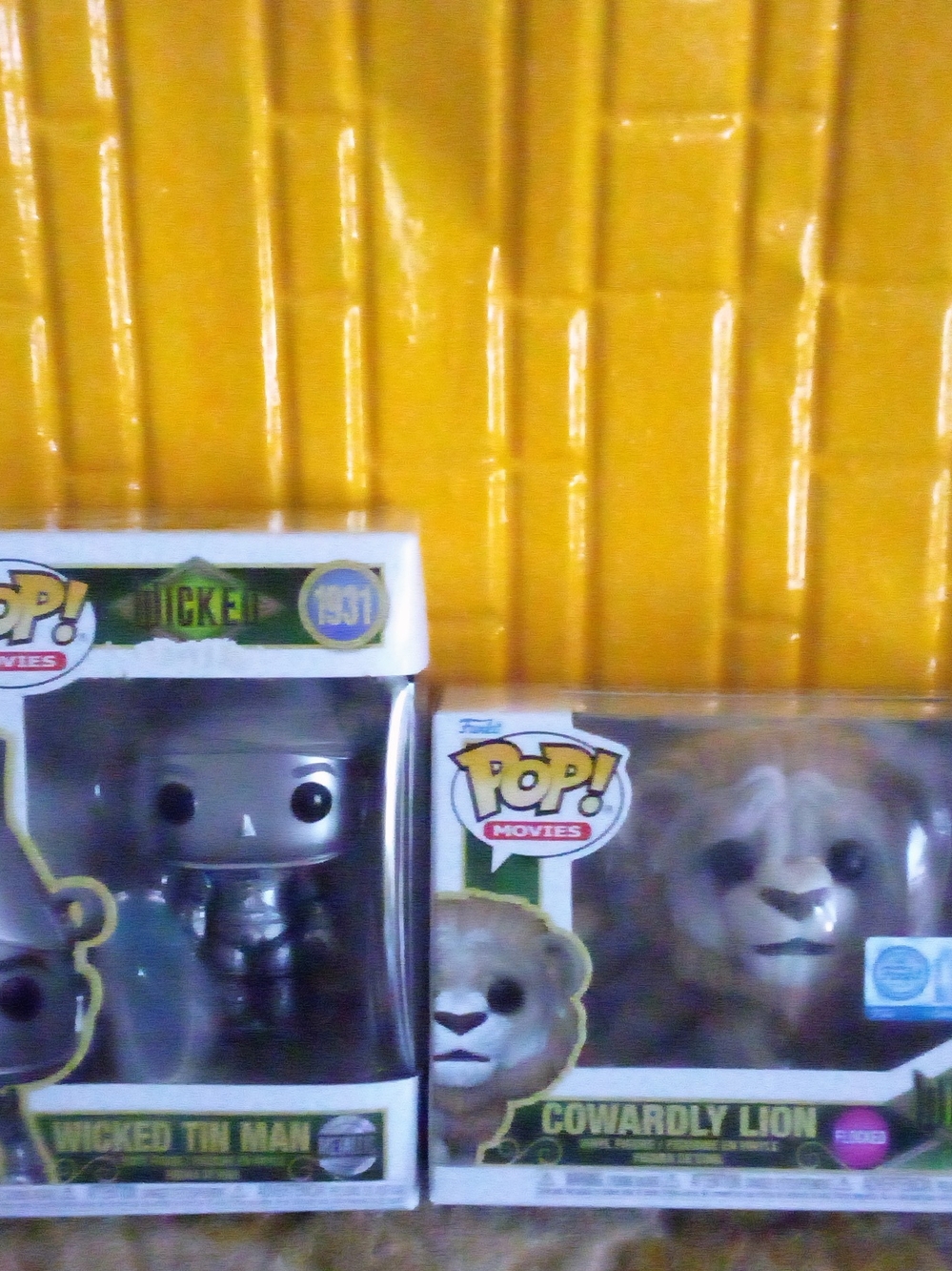 Wicked For Good Part 2 Funko Pop Wizard of Oz Tin Man Cowardly Lion Collection - Picture 2 of 8